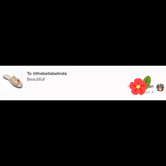 New Rose Gold Sparkle Cut-Out Slide Sandals - Picture 3 of 8